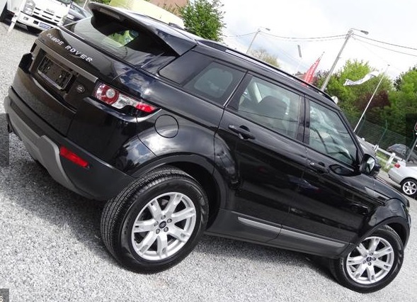 Left hand drive LANDROVER RANGE ROVER EVOQUE 2.2 TD4 4WD Aut. XENON.CUIR.CLIM.PDC.JA 18.